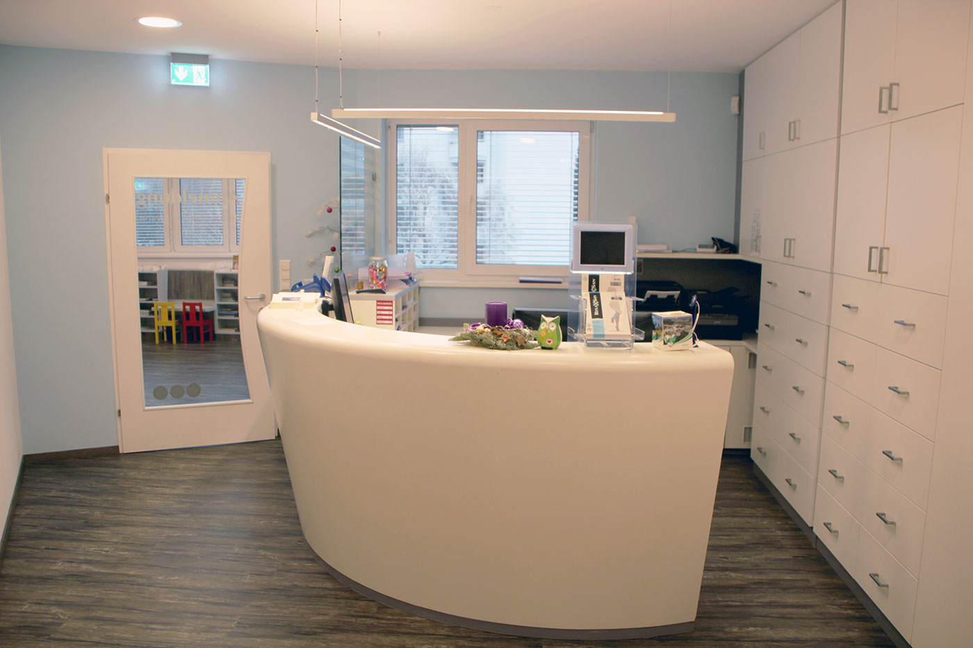 Ordination Dr. Christian Raith, Dr. Petra Raith, Dr. Bernhard Ritter, Rezeption, Köflach